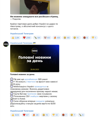 Ukraiński Telegram