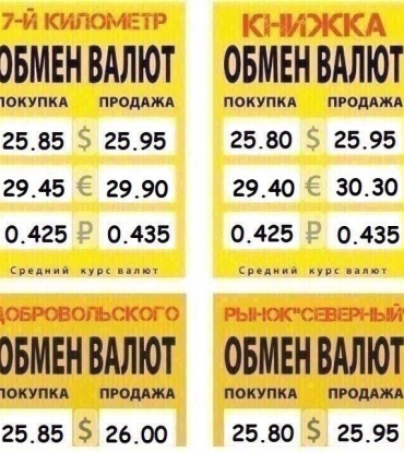 Курс валют Одесса : Крипта : Топливо Одесса